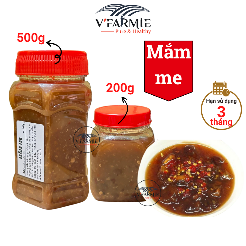 Mắm me đặc biệt - ăn kèm khô cá đuối nướng sẵn