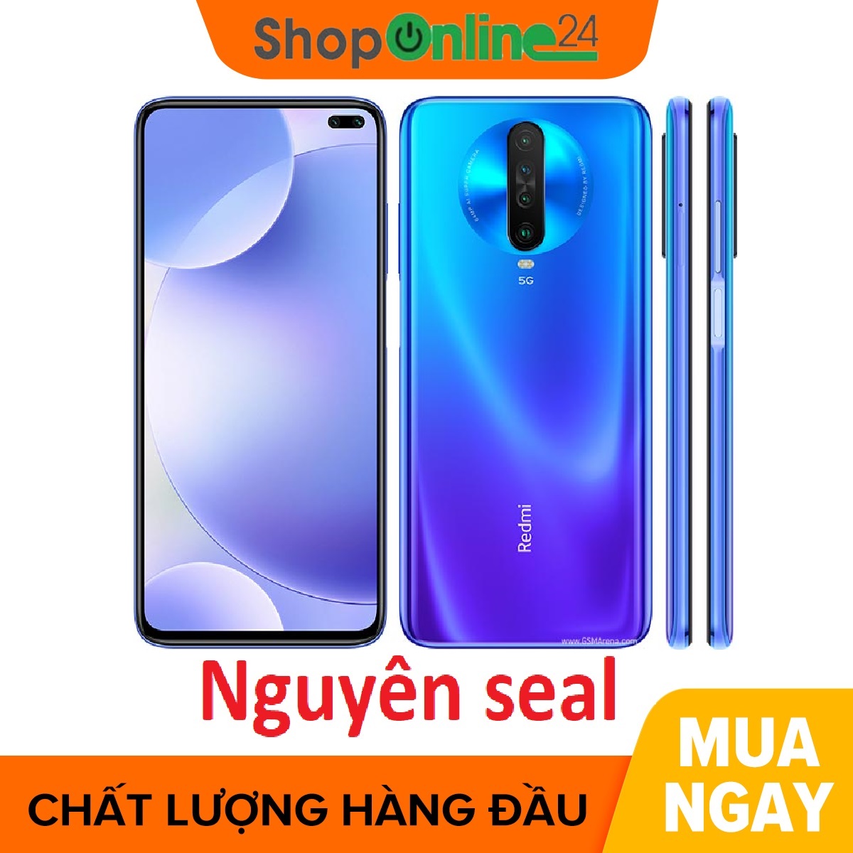[Trả góp 0%]Điện thoại Xiaomi Redmi K30 6/128Gb 5G - Hàng nhập khẩu