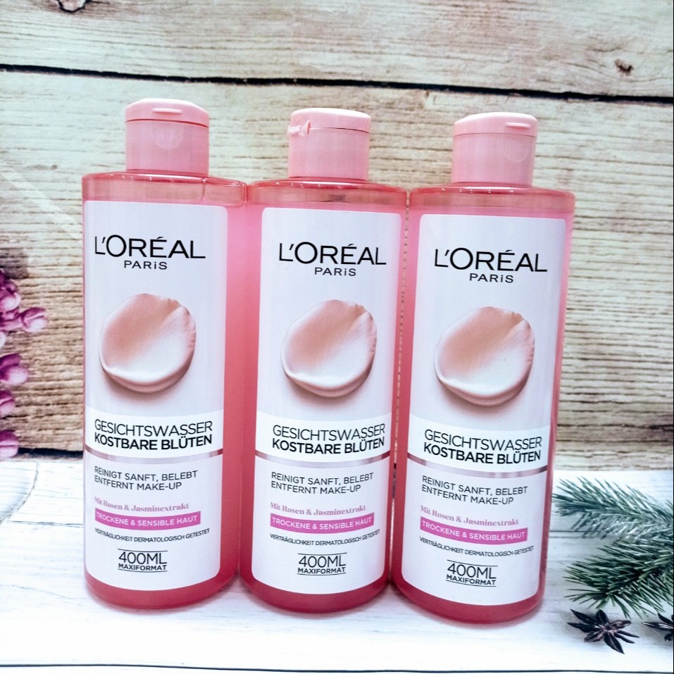 Nước hoa hồng Loreal 400ml.