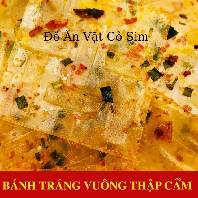 14 vị bánh tráng trộn long an,