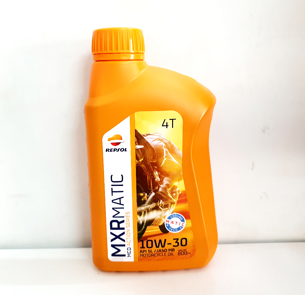 [HCM]Dầu nhớt xe tay ga cao cấp Repsol MXR Matic 800ML. Made in Indonesia