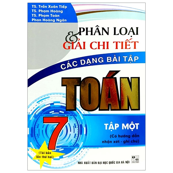 Fahasa - phân loại và giải chi tiết các dạng bài tập toán 7 - tập 1