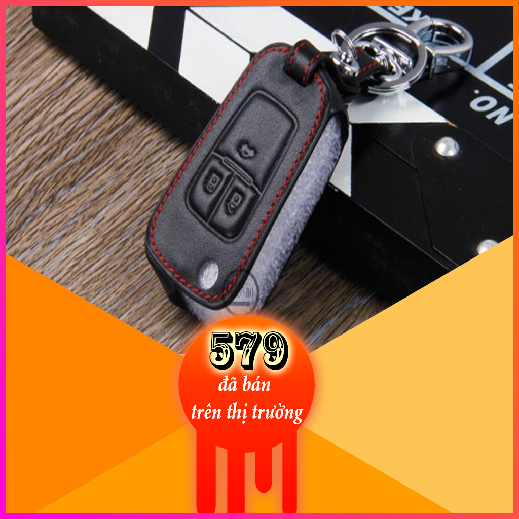 Bao da chìa khóa Chevolet Cruze, Lacetti SE, Lacetti CDX ( chìa gập )
