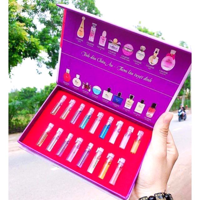 Set nước hoa test 17 mùi của đẳng cấp quà tặng cực chất
