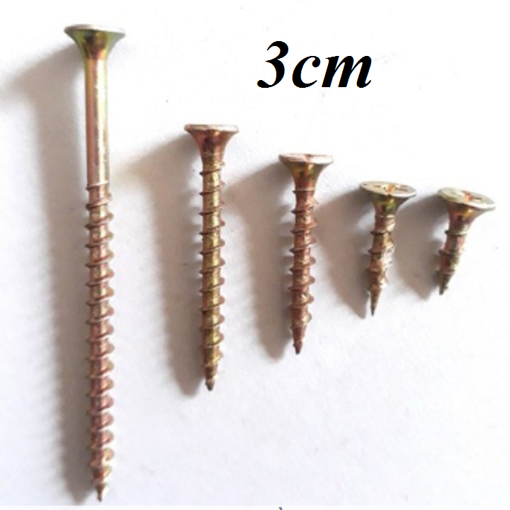 500gr -  4X30mm  VÍT GỖ REN THƯA