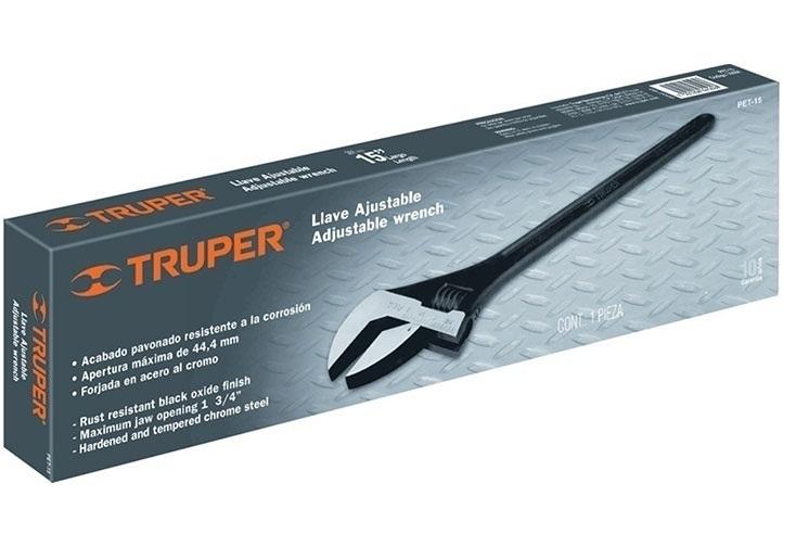 Mỏ lết đen 15in truper 15504