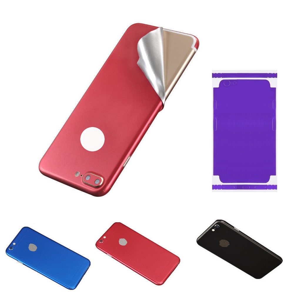 [Songful] tương thích với iPhone x 8 7 6 6S cộng với sang trọng đầy màu sắc màng bọc lớp vỏ đề can trường hợp Sticker PVC bìa sau