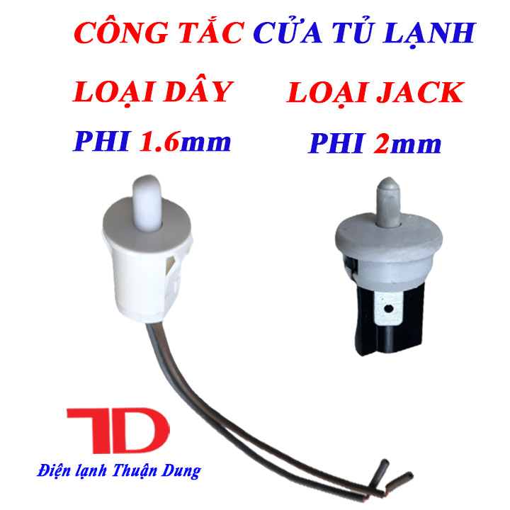 Công tắc đèn tủ lạnh loại tròn có dây - Điện Lạnh Thuận Dung