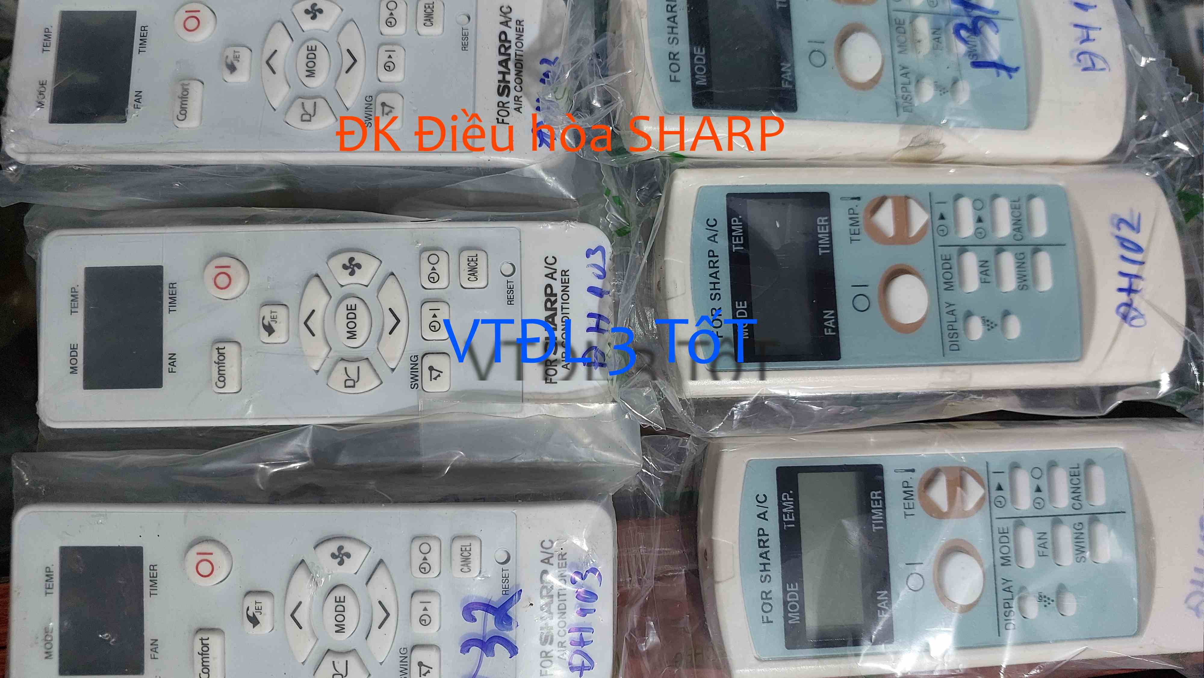 Điều Khiển Điều Hòa SHARP - Remote Điều Hòa SHARP