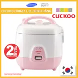 Nồi cơm điện Cuckoo Hàn Quốc CR-0632 1.0 lít Nồi Cơm Nội Địa Hàn Quốc Siêu Bền Kiểu Dáng Đẹp Hiện Đại - Hàng Chính Hãng Bảo Hành 2 Năm