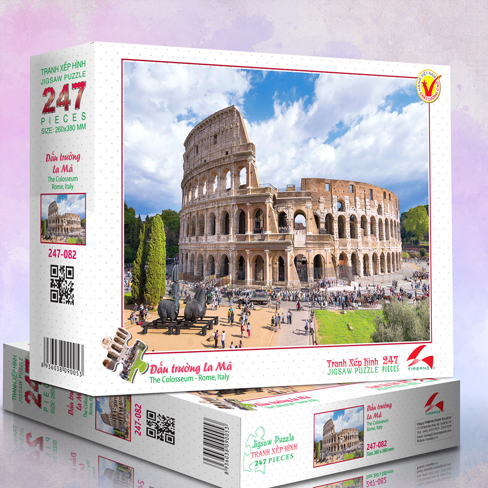 Tranh xếp hình 247 mảnh - Đấu trường La Mã