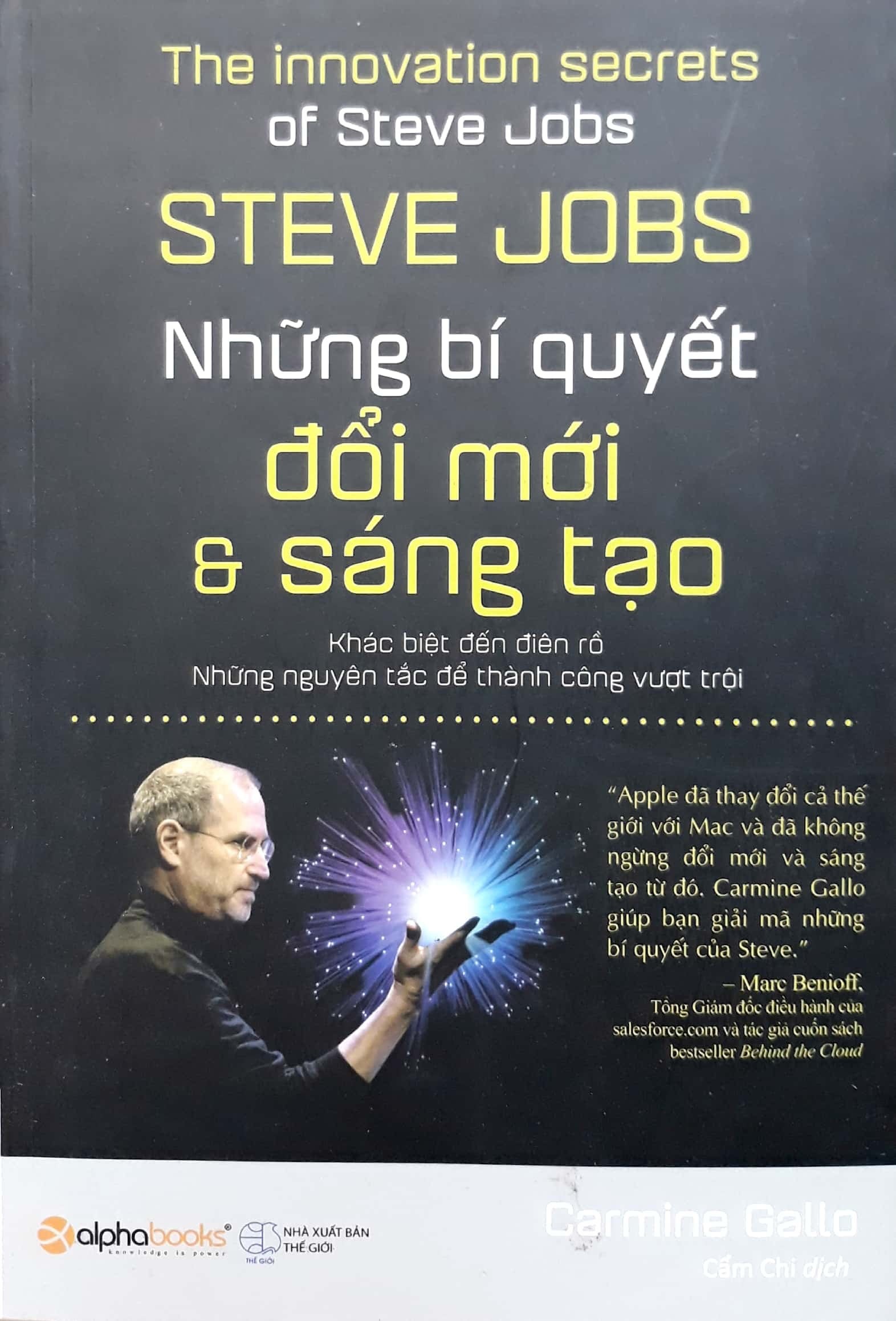 Sách - Steve Jobs-Những bí quyết đổi mới và sáng tạo 99k