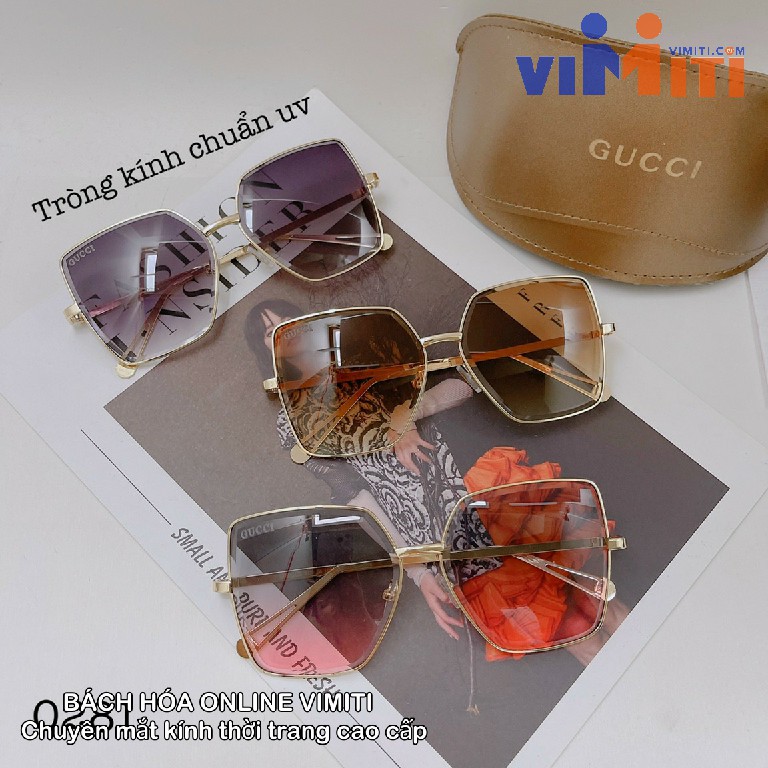 [HCM]Mắt kính thời trang nữ Gucci / Bảo hành 2 năm / 1 Đổi 1 Trong vòng 1 tuần