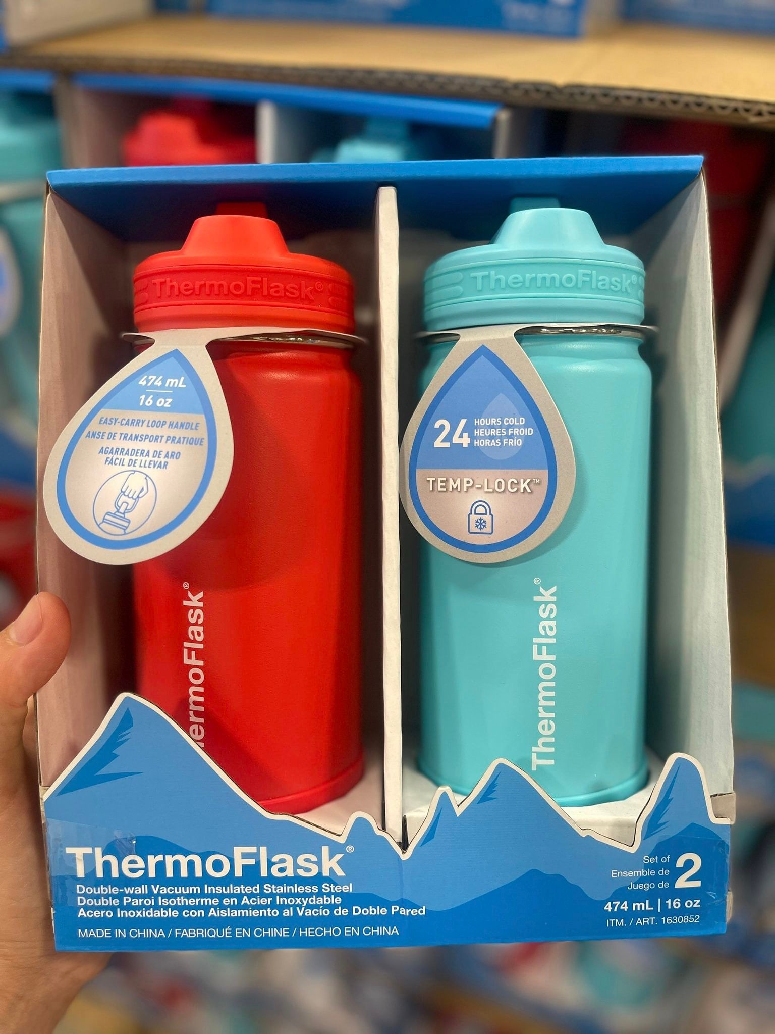 Bình giữ nhiệt Thermoflask dung tích 475ml - EDS Hàng Mỹ