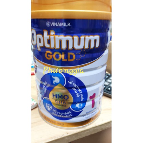 (Date mới) Sữa Optimum Gold 1 800g (mẫu mới)