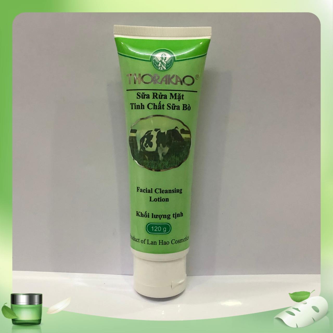Sữa rửa mặt tinh chất sữa bò 120g thorakao