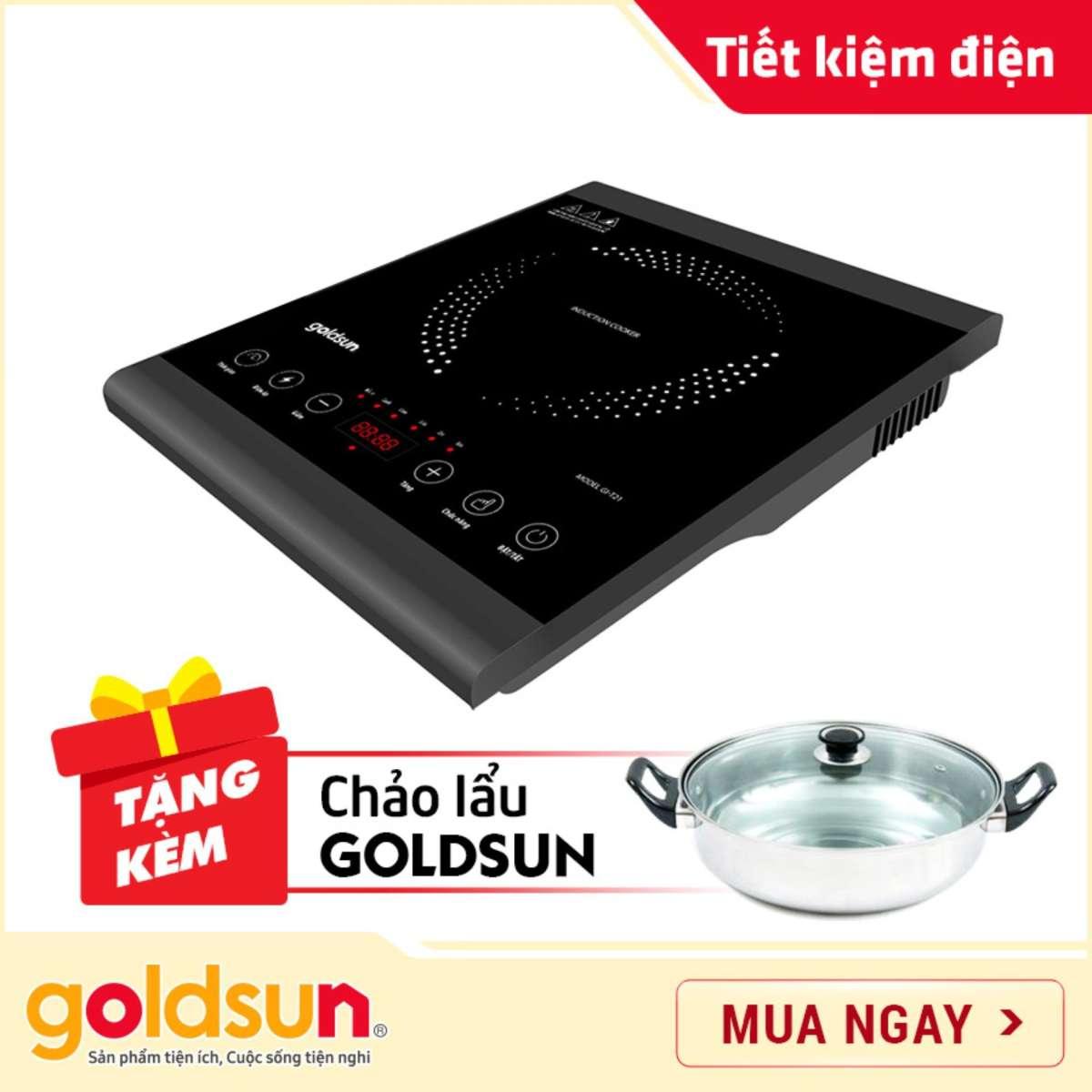Bếp điện từ cảm ứng 1400w goldsun gi-t21