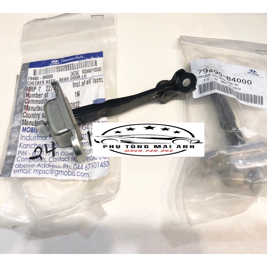 Thanh dẫn hướng/ Thanh hạn chế cánh cửa Hyundai GRAND I10 - Hàng xịn chính hãng - Mã PT:79380B4000