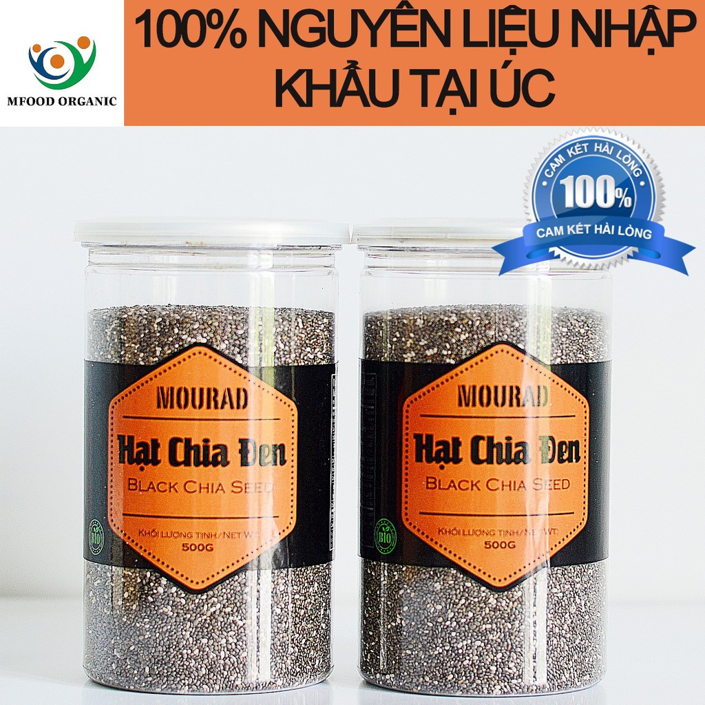 Hạt chia đen mourad 500gam