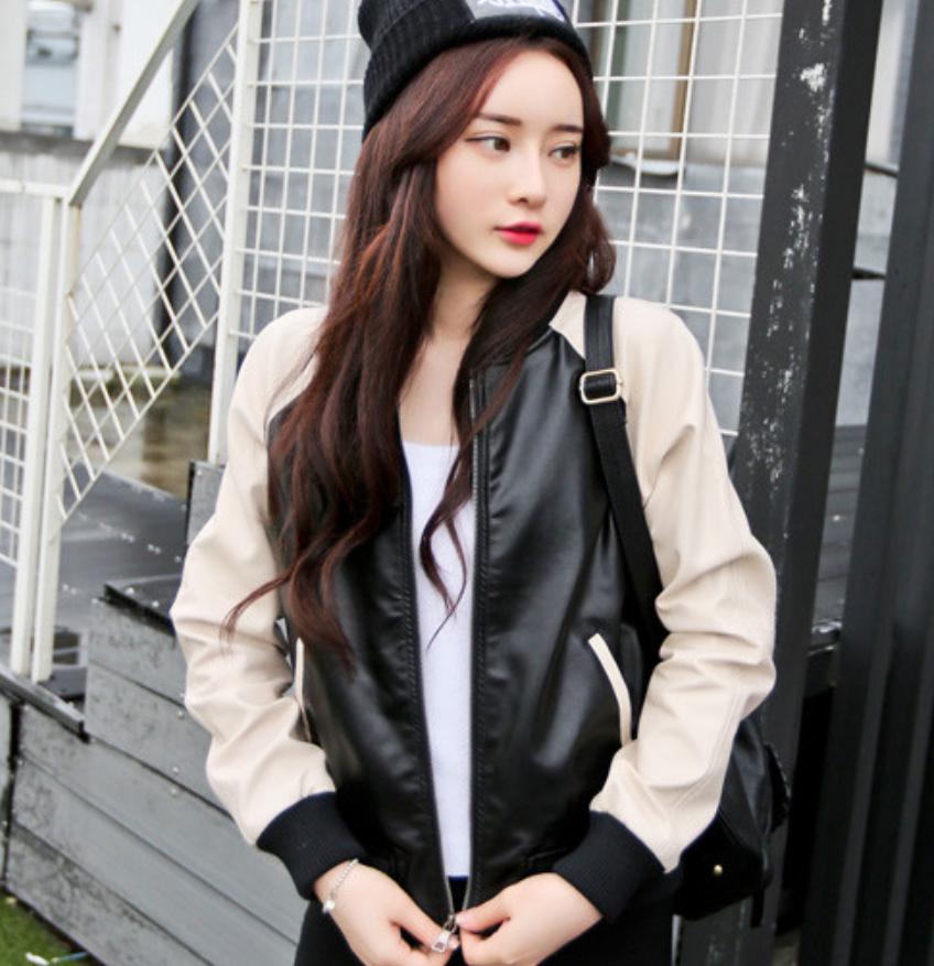 Áo Khoác Nữ Áo Da Nữ Da Nhân Tạo Thời Trang Mẫu Hàn Quốc AK012 Shop Mây