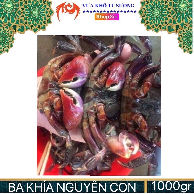 Mắm Ba Khía Cà Mau Nguyên Con Vựa Khô Tú Sương
