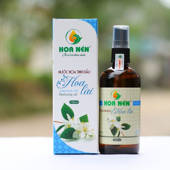 Tinh Dầu Hoa Nhài Hoa Nén 100ml dạng xịt phòng, khử mùi diệt khuẩn, tạo hương thơm dịu nhẹ