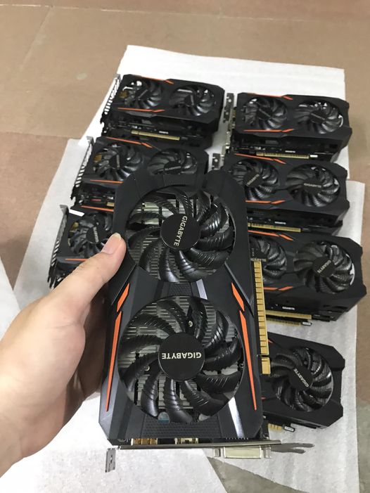 Card đồ hoạ 1050ti 4g,gigabyte 1050ti hàng đẹp nguyên zin