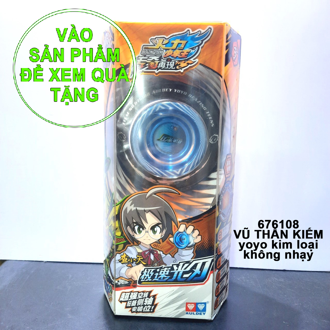 Clip test đóng hàng, yoyo 1a kim loại chính hãng đại bàng sa mạc 676108 không nhạy dây