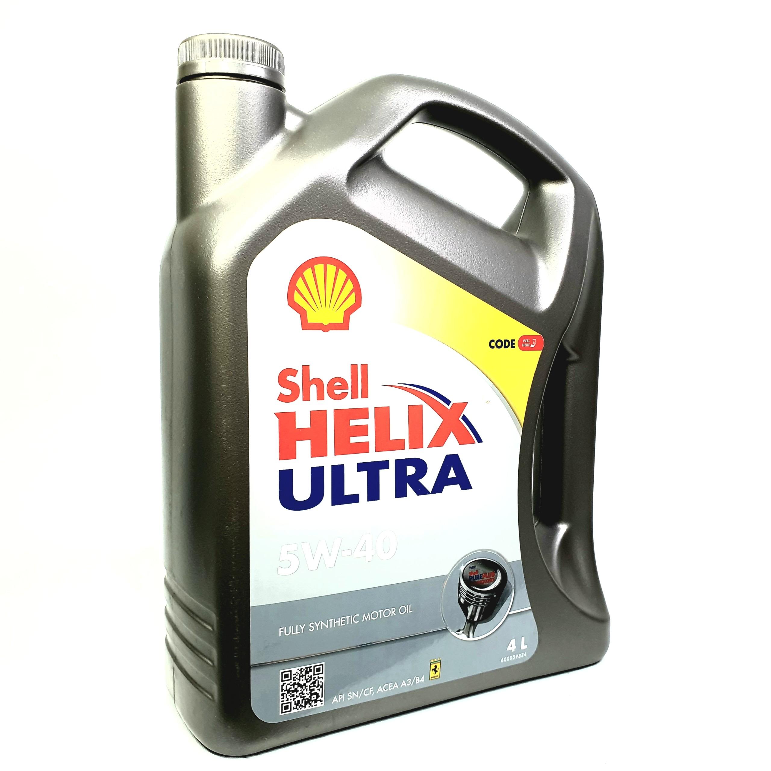 [HCM][Nhớt ô tô cao cấp cho siêu xe]  Shell Helix Ultra 5W40 4L