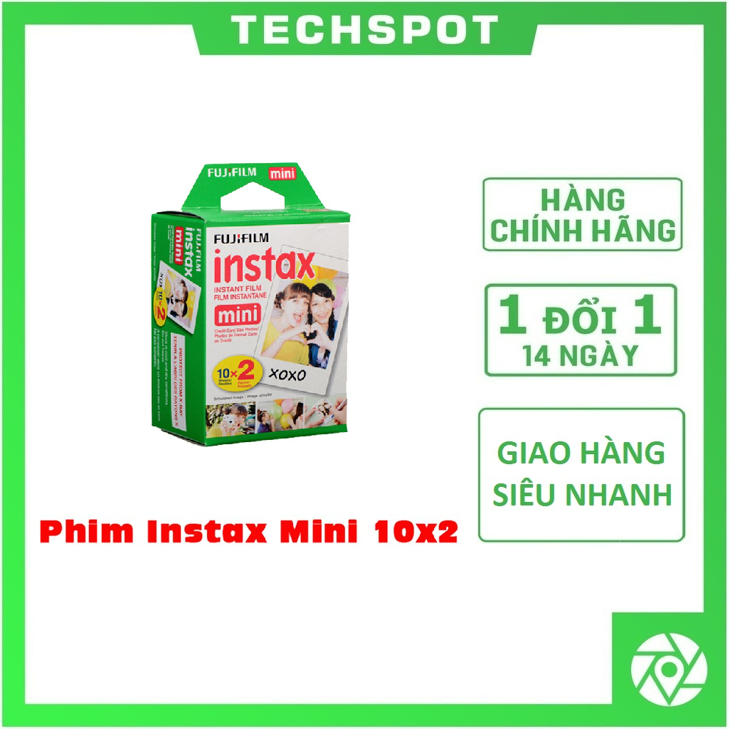 Hộp Phim Fujifilm Instax Mini Instax Color Film (20 tấm) | Hàng Chính Hãng