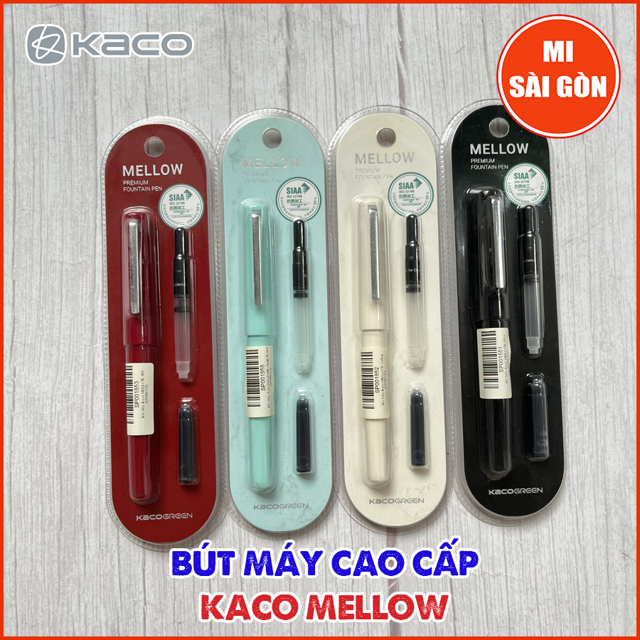 Bút máy kaco mellow cao cấp chính hãng - ngòi ef