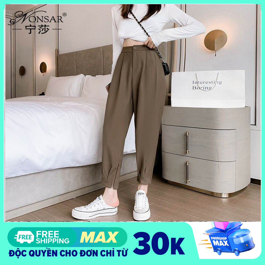 Quần tây nữ, Quần baggy bo gấu