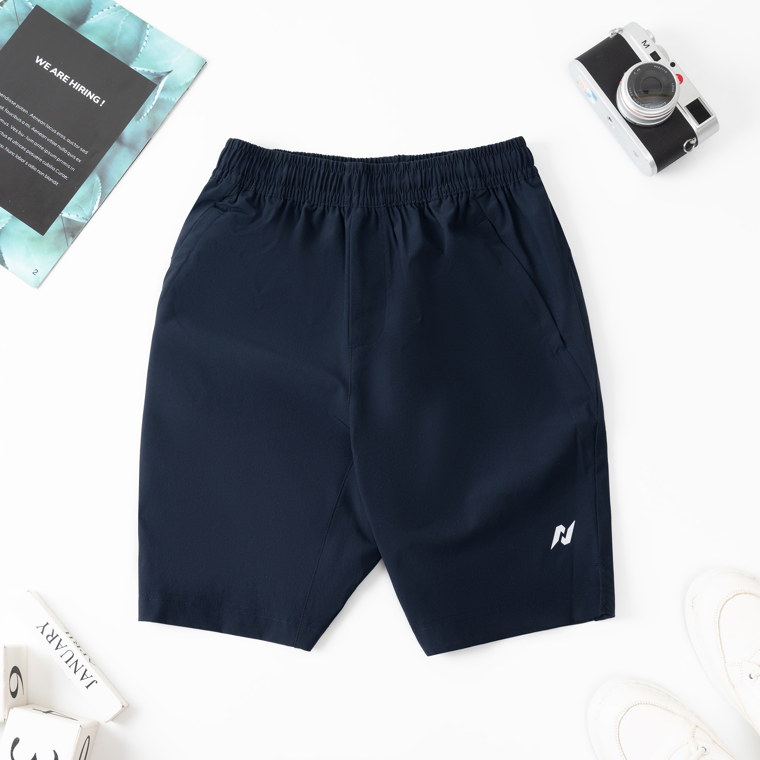 Quần short thể thao nam negin cạp chun túi chéo, chất vải mềm nhẹ thấm hút tốt - quần short nam - quần short nữ - quần short jean nam - quần short kaki nam - quần short nữ lưng cao - qn0040m
