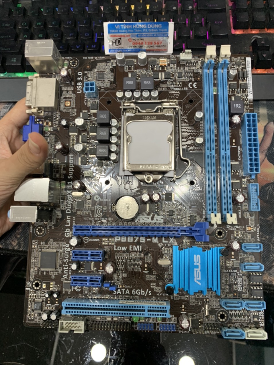 Main B75 Asus P8B75M-LX 2Khe BH 1Thg