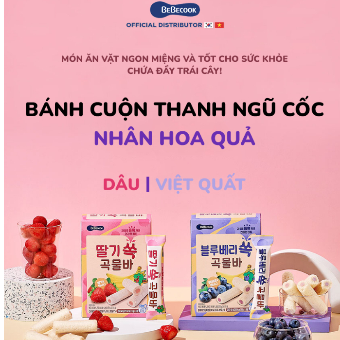 Bánh cuộn ngũ cốc Bebecook