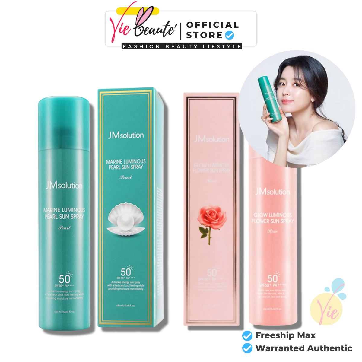 Xịt chống nắng jm solution - nâng tone da jm solution luminous sun spray 180ml