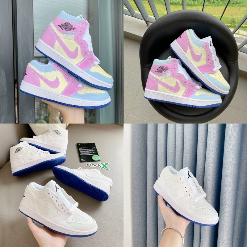 Giày thể thao JD đổi màu cổ cao cổ thấp, Giày sneaker JD đổi màu UV cực chất nam nữ mới nhất full Bill + BOX