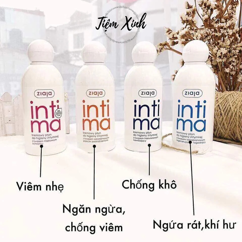 Dung dịch vệ sinh phụ nữ intima ziaja 200ml ba lan