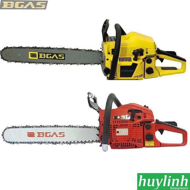 [HCM]Máy cưa xích chạy xăng Bgas BGA5200CS - 52cm