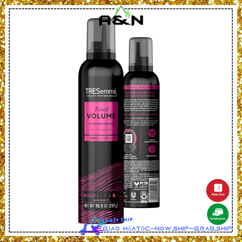 Bọt mousse TRESemme Total Volume tạo phồng tóc