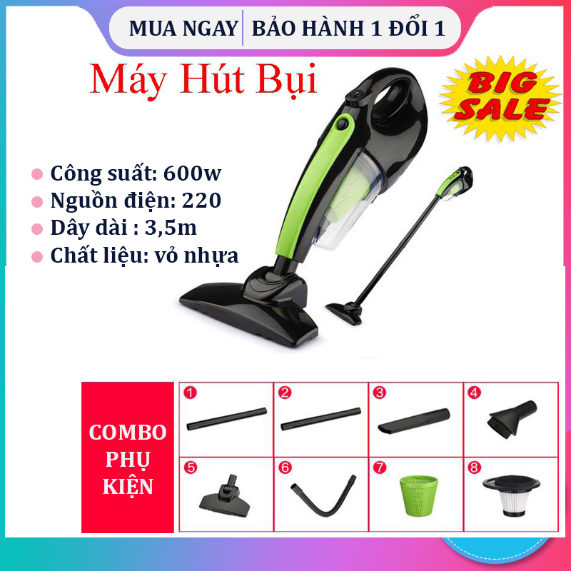 MÁY HÚT BỤI CẦM TAY 2 CHIỀU, mua máy hút bụi thảm bàn phím máy tính, TOP máy hút bụi cầm tay hot 2020 - Thiết kế chắc chắn tối ưu hóa công xuất - hiệu quả cao. Hoạt động êm ái, hạn chế tiếng ồn - BH 1 đổi 1 toàn quốc