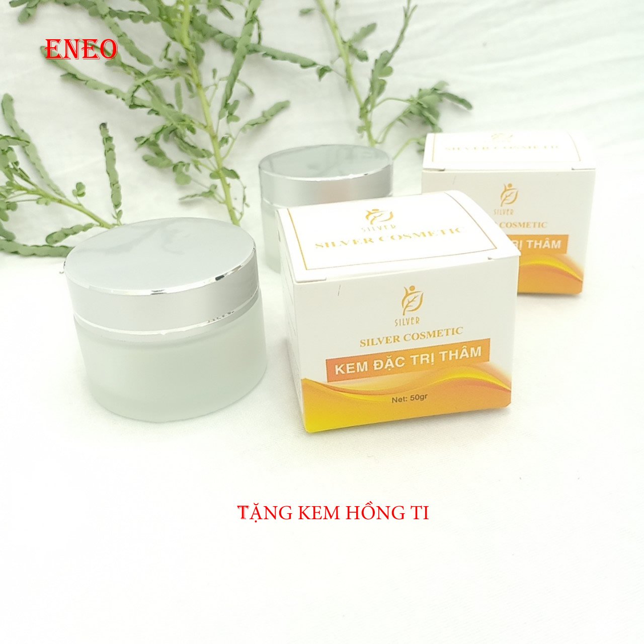 Kem đặc trị thâm nách thâm đầu gối thâm mông silver tặng kem hồng nhũ hoa