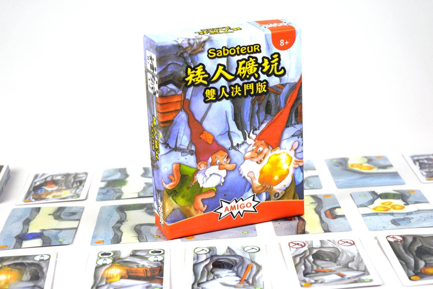 Đồ Chơi Board Game Bài Đào Vàng Saboteur Duel Phiên Bản 2 Người Chơi