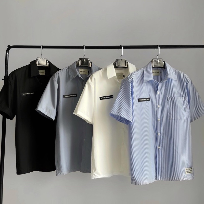 Wns basic shirt - áo sơmi cộc tay wns