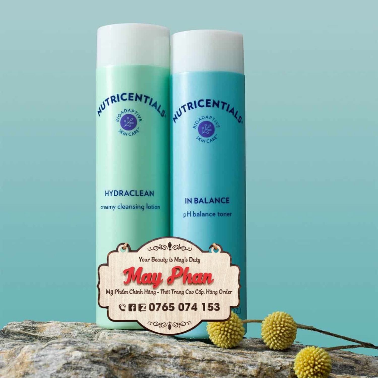 Sữa rửa mặt Nutricentials Creamy Cleansing Lotion Nu Skin Pure Cleansing g.el da khô & dầu