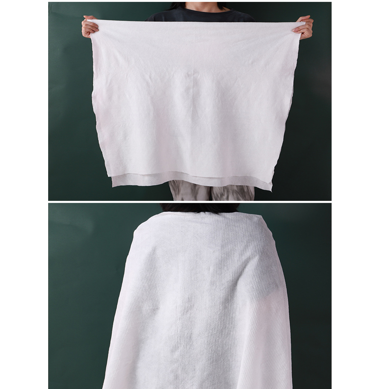 khăn nén hàn quốc dùng 1 lần kích thước 70x140cm mềm mịn giá rẻ tiện dụng thích hợp du lịch dã ngoại knt02la- thương hiệu balo store (1 viên gói) 3