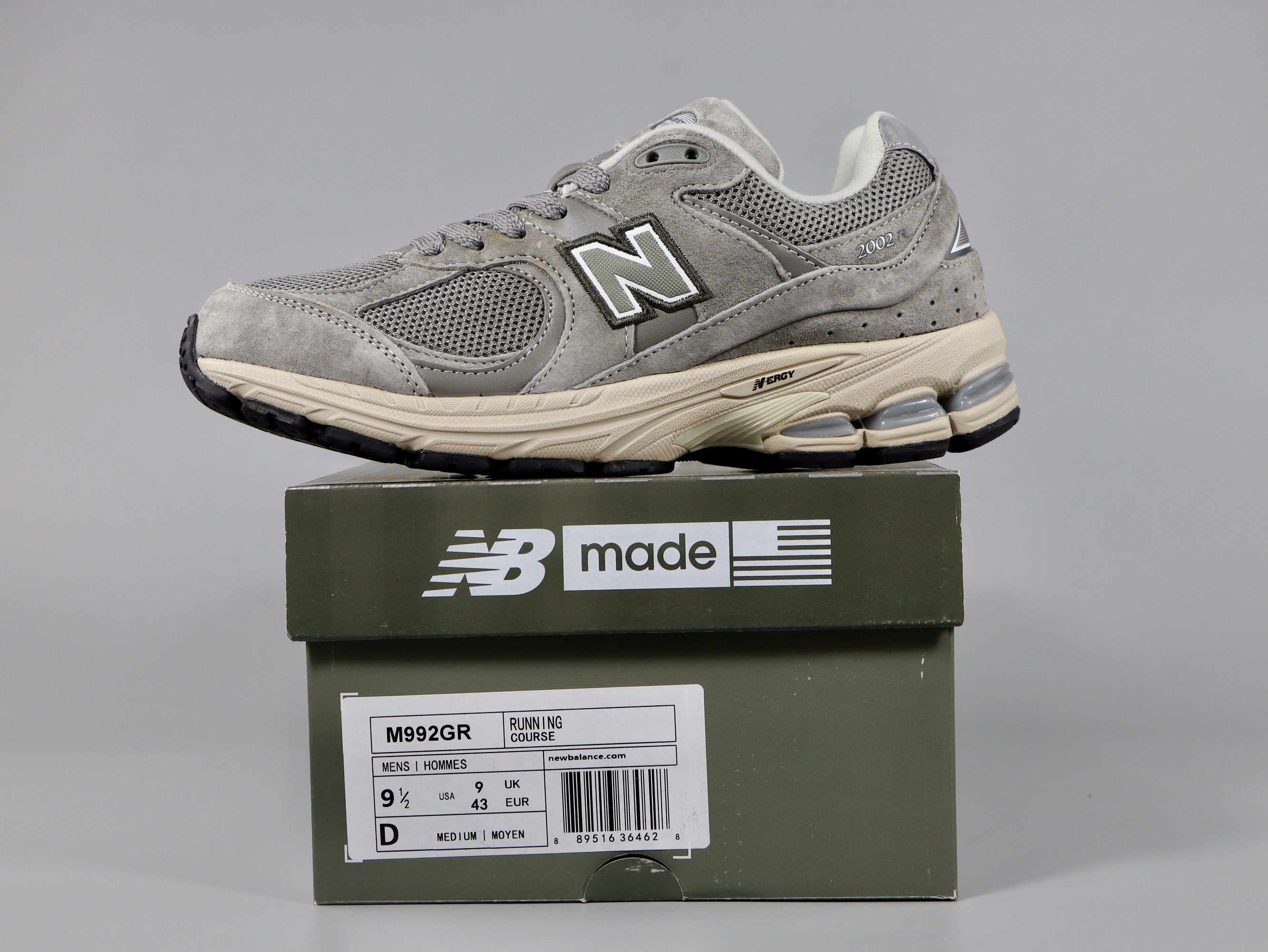 giày thể thao Sneaker nam nữ - New Balance RW992NV - tặng kèm tất