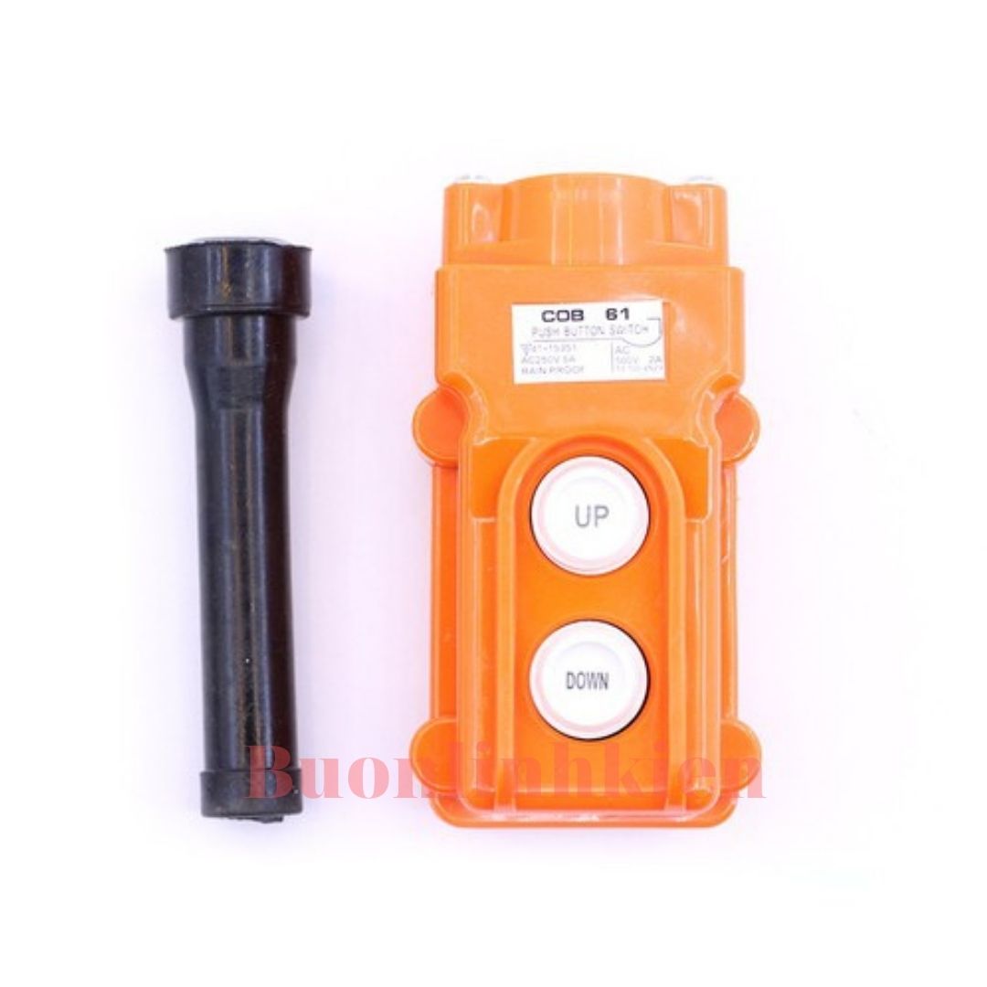 Tay Điều Khiển Máy Tời COB 61- Đảo Chiều Động Cơ - 2 Nút