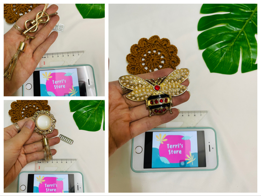 Mạc con ong - bảo bối - yl - bằng kim loại - phụ kiện thủ công handmade