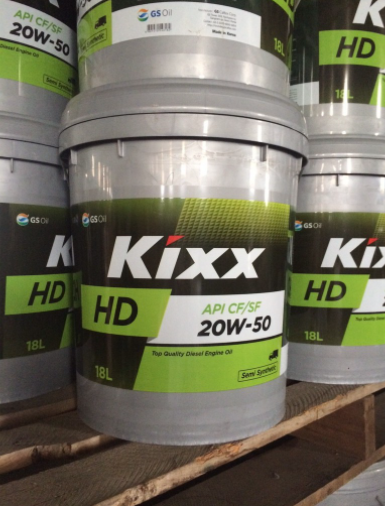 Dầu động cơ Kixx HD CF-4/SG 20W50 4l 18l 25l